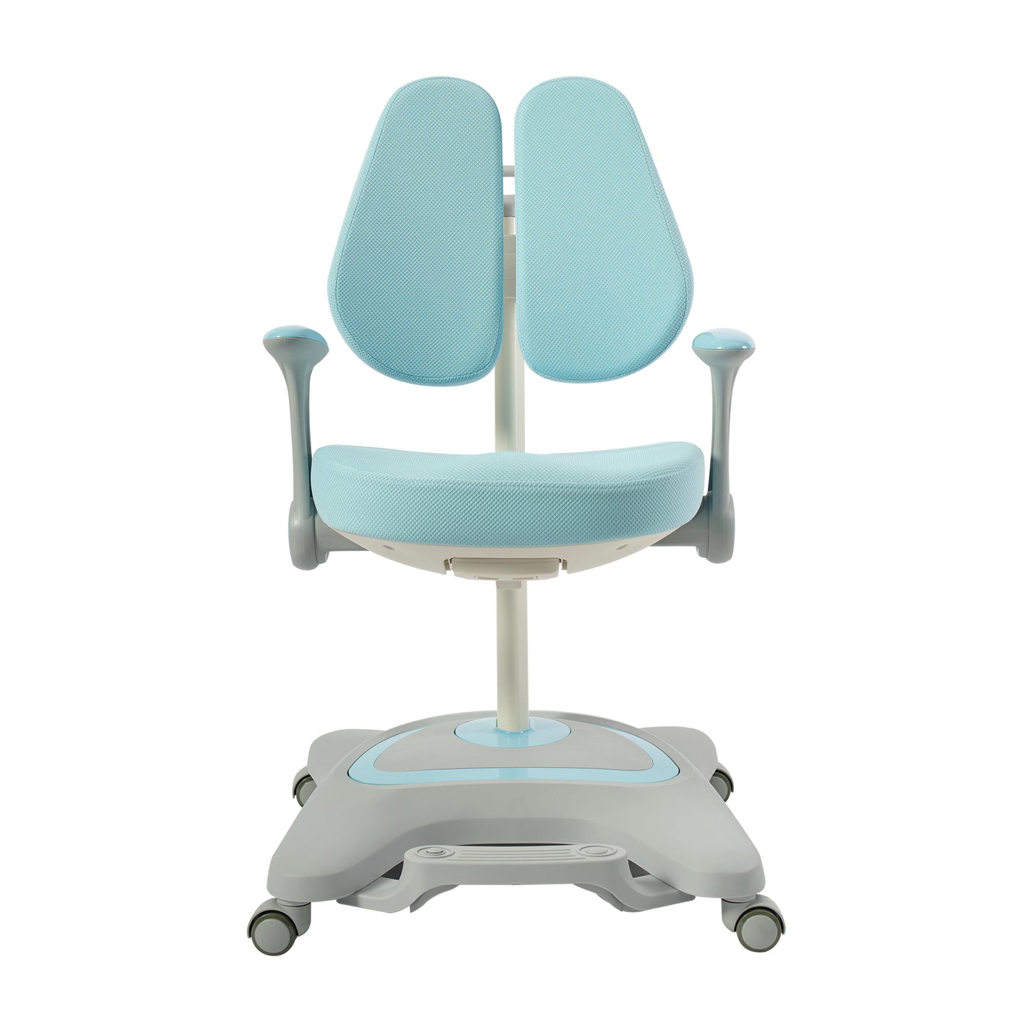Kids Desk Chair, Height Adjustable Children Study Chair, Swivel Mesh Task Student Chair, Universal Casters, Child Computer Desk Chair for Boys Girls Age
