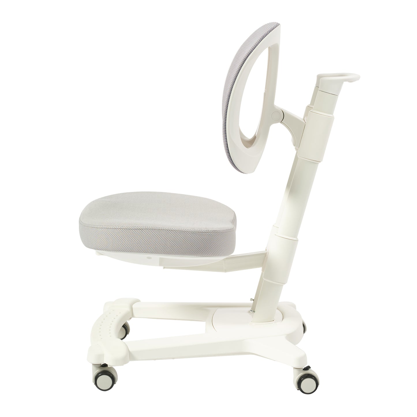 Kids Desk Chair, Computer Chairs with Armrest and Footrest for Boys Girls Cute Mesh Ergonomic with Adjustable Height Swivel Safe Sit-Locking Casters