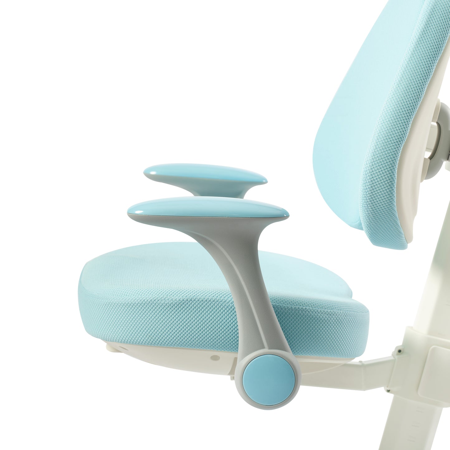 Kids Desk Chair, Height Adjustable Children Study Chair, Swivel Mesh Task Student Chair, Universal Casters, Child Computer Desk Chair for Boys Girls Age