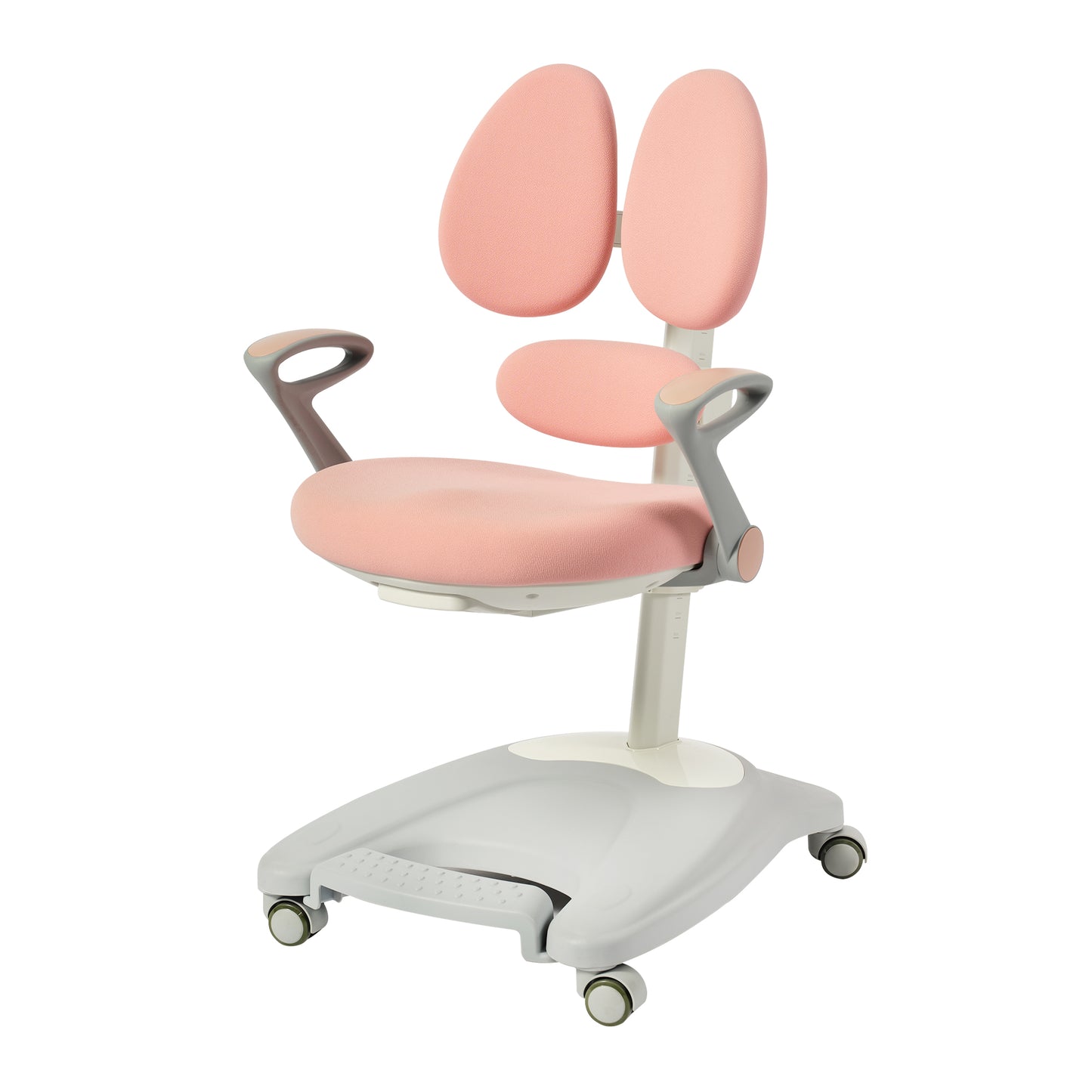 Kids Desk Chair, Pink Study Chair for Boys Girls with Height Adjustable, Swivel Mesh Task Student Chairs for 4-12, Growing Teen Office Chair for Home/School/Office (Pink)